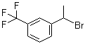 structure of CAS# 59770-96-6, 1-(3-Trifluoromethylphenyl)ethyl bromide;1-(1-Bromoethyl)-3-trifluoromethylbenzene
