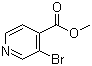 结构式 CAS# 59786-31-1, 3-溴异烟酸甲酯