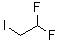 结构式 CAS# 598-39-0, 1,1-二氟-2-碘乙烷