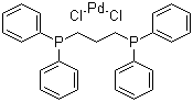 structure of CAS# 59831-02-6, [1,3-Bis(diphenylphosphino)propane]palladium(II) dichloride