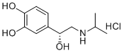 (-)-Isoproterenol hydrochloride molecular structure (CAS 5984-95-2)