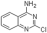 结构式 CAS# 59870-43-8, 2-氯喹唑啉-4-胺