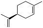 (-)-Limonene molecular structure (CAS 5989-54-8)