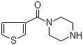 结构式 CAS# 59939-74-1, 哌嗪-1-基-噻吩-3-基-甲酮