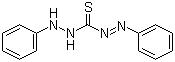 结构式 CAS# 60-10-6, 双硫腙; 二苯基硫卡巴腙