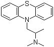 Promethazine molecular structure (CAS 60-87-7)