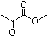structure of CAS# 600-22-6, Methyl pyruvate;Pyruvic acid methyl ester; Methyl 2-oxopropionate