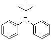 结构式 CAS# 6002-34-2, 叔丁基二苯基膦