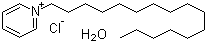 structure of CAS# 6004-24-6, Cetylpyridinium chloride monohydrate;1-Hexadecylpyridinium chloride monohydrate