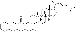 Cholesteryl palmitate molecular structure (CAS 601-34-3)