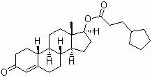 环戊丙酸诺龙分子结构 (CAS 601-63-8)