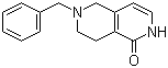 结构式 CAS# 601514-62-9, 6-苄基-5,6,7,8-四氢-[2,6]萘啶-1(2H)-酮