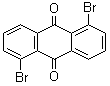1,5-Dibromoanthraquinone molecular structure (CAS 602-77-7)