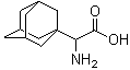 structure of CAS# 60256-21-5, 2-(1-Adamantyl)glycine;alpha-Aminotricyclo[3.3.1.1(3,7)]decane-1-acetic acid
