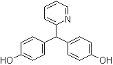structure of CAS# 603-41-8, Deacetylbisacodyl;Bis(4-hydroxyphenyl)(2-pyridyl)methane; DDPM; DDPM (pharmaceutical); La 96