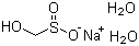 甲醛次硫酸钠二水合物分子结构 (CAS 6035-47-8)