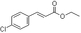 structure of CAS# 6048-06-2, 4-Chlorocinnamic acid ethyl ester;Ethyl 3-(4-chlorophenyl)-2-propenoate; Ethyl 4-chlorocinnamate; Ethyl p-chlorocinnamate