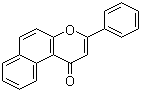 structure of CAS# 6051-87-2, 5,6-Benzoflavone;beta-Naphthoflavone