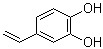 structure of CAS# 6053-02-7, 3,4-Dihydroxystyrene;4-Vinyl-1,2-benzenediol; 4-Vinylcatechol; 4-Vinylpyrocatechol; Vinylcatechol