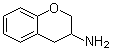 structure of CAS# 60575-19-1, 3,4-Dihydro-2H-1-benzopyran-3-amine;3-Aminochroman; Chroman-3-amine; Chroman-3-ylamine