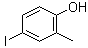 structure of CAS# 60577-30-2, 4-Iodo-2-methylphenol;4-Iodo-o-cresol