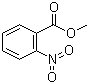 结构式 CAS# 606-27-9, 2-硝基苯甲酸甲酯