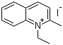 1-Ethyl-2-methylquinolinium iodide molecular structure (CAS 606-55-3)