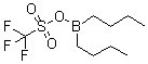 Dibutylboryl trifluoromethanesulfonate molecular structure (CAS 60669-69-4)