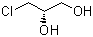 structure of CAS# 60827-45-4, (S)-(+)-3-Chloro-1,2-propanediol;(S)-(+)-Glycerol alpha-monochlorohydrin