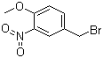 4-Methoxy-3-nitrobenzyl bromide molecular structure (CAS 61010-34-2)