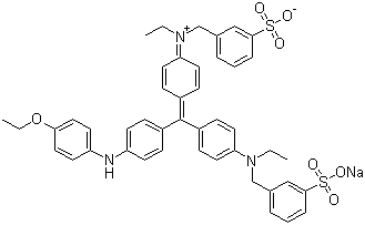 结构式 CAS# 6104-59-2, 酸性蓝 83