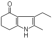 2-Methyl-3-ethyl-4-oxo-4,5,6,7-tetrahydroindole molecular structure (CAS 6116-76-3)