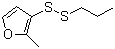 structure of CAS# 61197-09-9, Propyl 2-methyl-3-furyl disulfide;Propyl 2-methyl-3-furyl disulphide; Propyl-(2-methyl-3-furyl)disulfide