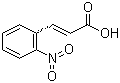 2-Nitrocinnamic acid molecular structure (CAS 612-41-9)