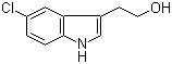 structure of CAS# 61220-51-7, 5-Chlorotryptophol;5-Chloro-1H-indole-3-ethanol