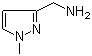 structure of CAS# 612511-81-6, (1-Methyl-1H-pyrazol-3-yl)methylamine;1-(1-Methyl-1H-pyrazol-3-yl)methanamine; 3-(Aminomethyl)-1-methyl-1H-pyrazole