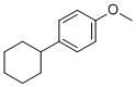 1-Cyclohexyl-4-methoxy-benzene molecular structure (CAS 613-36-5)