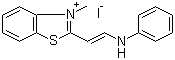 3-Methyl-2-[2-(phenylamino)ethenyl]benzothiazolium iodide molecular structure (CAS 61327-99-9)