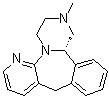 S-(+)-Mirtazapine molecular structure (CAS 61337-87-9)