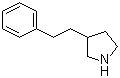 结构式 CAS# 613676-70-3, 3-(2-苯基乙基)吡咯烷