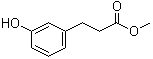 3-Hydroxybenzenepropanoic acid methyl ester molecular structure (CAS 61389-68-2)