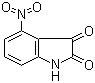 structure of CAS# 61394-93-2, 4-Nitroisatin;4-Nitro-2,3-dioxyindole