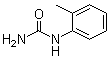 structure of CAS# 614-77-7, 2-Tolylurea;(2-Methylphenyl)urea; 1-(2-Methylphenyl)urea; N-(2-Methylphenyl)urea; N-o-Tolylurea; NSC 406061; o-Methylphenylurea; o-Tolylcarbamide; o-Tolylurea