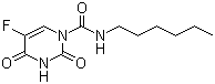 structure of CAS# 61422-45-5, Carmofur;5-Fluoro-1-hexylcarbamoyluracil