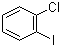 结构式 CAS# 615-41-8, 1-氯-2-碘苯; 邻氯碘苯