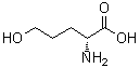 structure of CAS# 6152-90-5, 5-Hydroxy-D-norvaline;D-Pentahomoserine