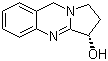 结构式 CAS# 6159-55-3, 鸭嘴花碱; 鸭嘴花种碱; (R)-1,2,3,9-四氢吡咯并[2,1-b]喹唑啉-3-醇