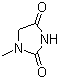 structure of CAS# 616-04-6, 1-Methylhydantoin;1-Methylimidazolidine-2,4-dione; Dioxy-creatinine; NSC 80560
