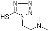 structure of CAS# 61607-68-9, 1-[2-(Dimethylamino)ethyl]-1H-tetrazole-5-thiol;1-[2-(Dimethylamino)ethyl]-1,2-dihydro-5H-tetrazole-5-thione; 1-(2-Dimethylaminoethyl)-5-mercapto-1,2,3,4-tetrazole