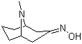 (+/-)-Pseudopelletierine oxime molecular structure (CAS 6164-67-6)